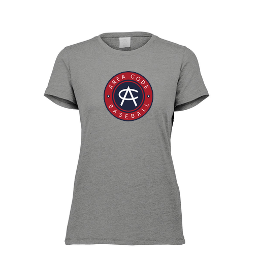 [FTSCUBGY-FAXS-LOGO1] Decker Women's Tri-Blend T-Shirt - Short Sleeve (Female Adult XS, Gray, Logo 1)