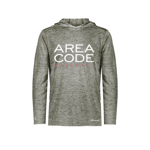 [FOLHCGGY-AS-LOGO2] Men's Charge Hoodie (Adult S, Gray, Logo 2)