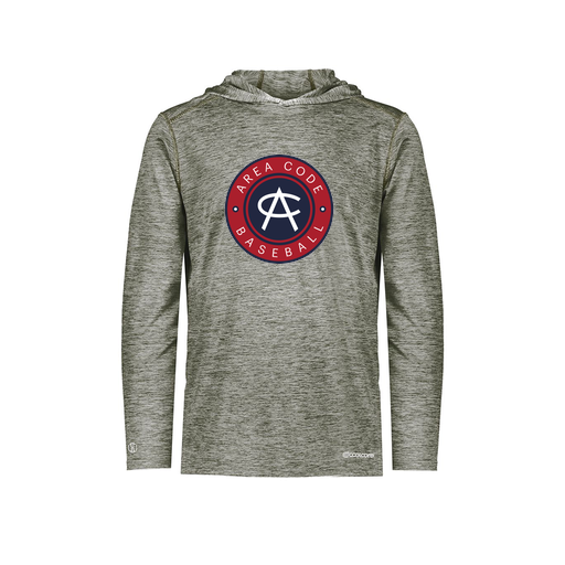 [FOLHCGGY-YS-LOGO1] Decker Youth Charge Hoodie (Youth S, Gray, Logo 1)