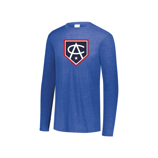 [FTLCUBRY-YS-LOGO3] Youth LS Ultra-blend T-Shirt (Youth S, Royal, Logo 3)